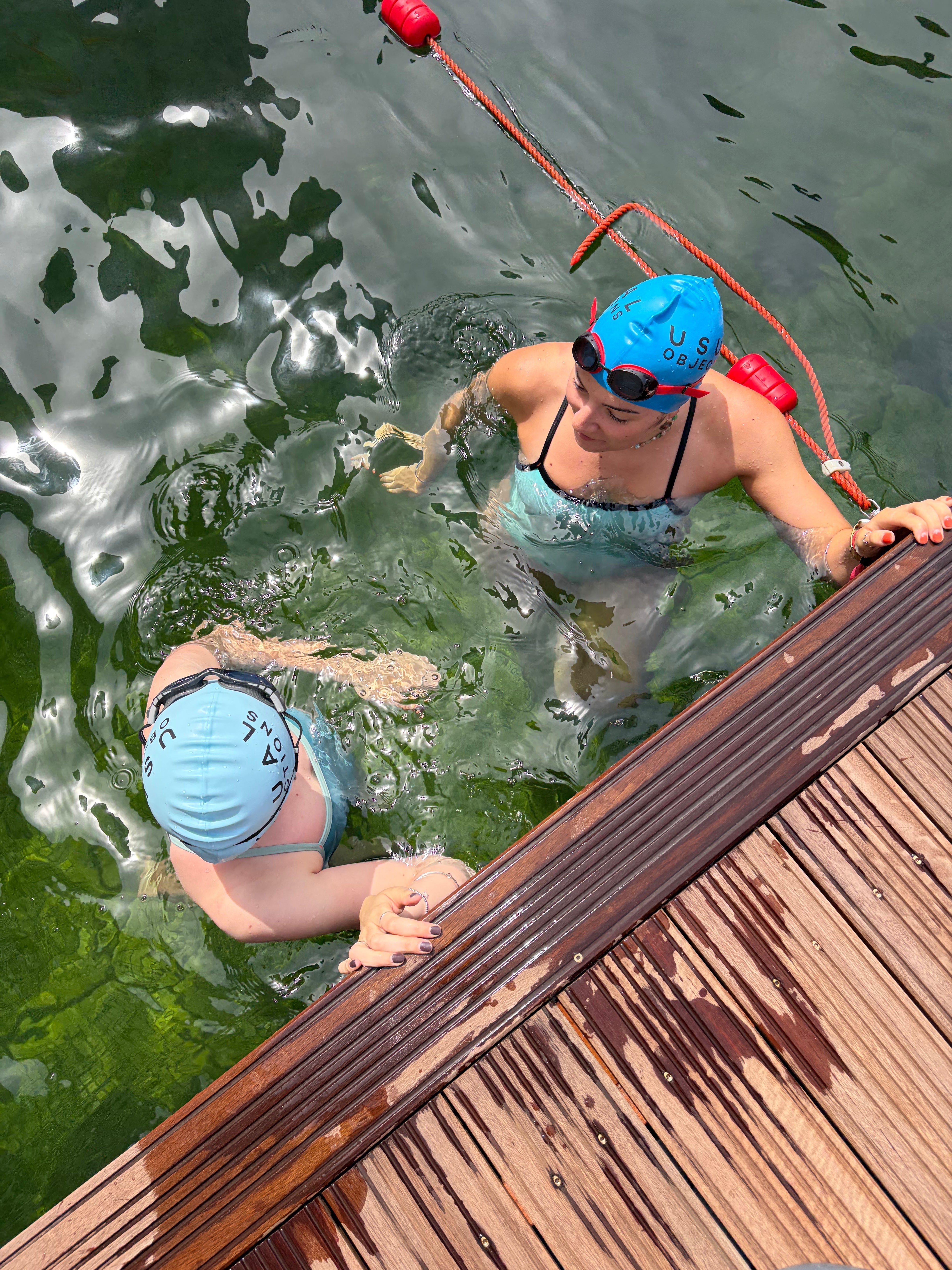 EXPLORING LONDON'S NEWEST OPEN WATER POOL