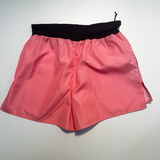 Dark Pink & Black Scrambling Shorts Sample