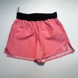 Dark Pink & Black Scrambling Shorts Sample