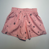 Pink Polka Dot Daily Grind Shorts Sample