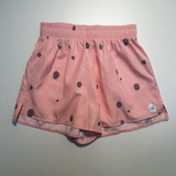 Pink Polka Dot Daily Grind Shorts Sample