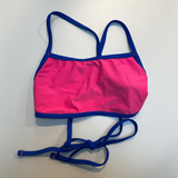 Magenta Training Bikini Top