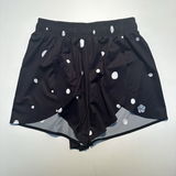 Drunken Polka Dot Net Shorts Sample