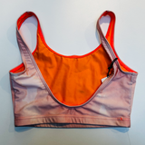 Pink Watercolour Training Bikini Top