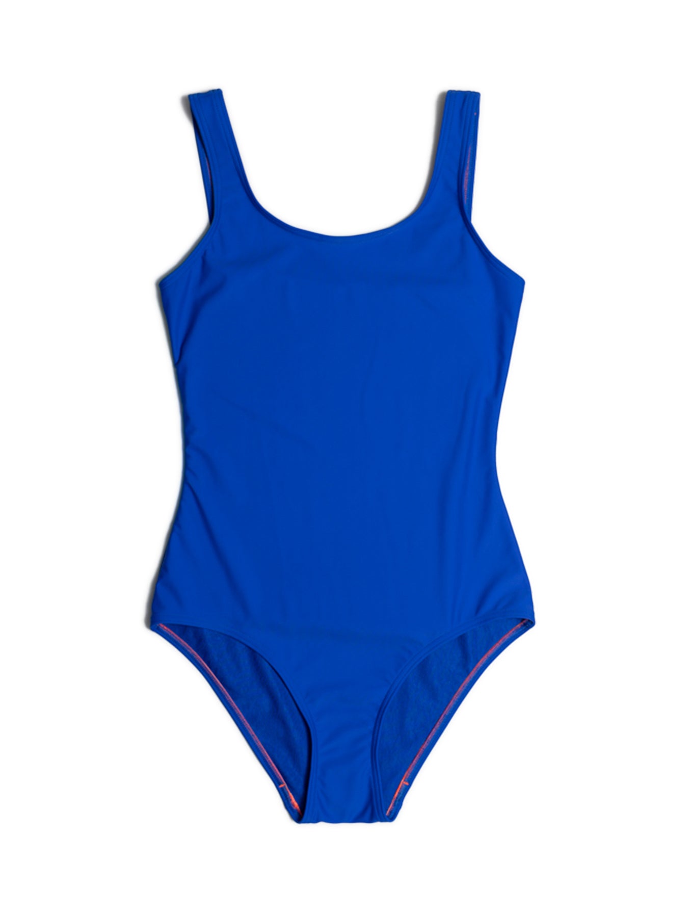 Cobalt Blue Scoop Back Swimsuit