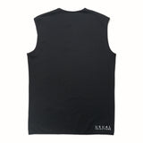 Unisex Black Technical Fleece Vest