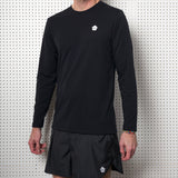 Mens Black Dri-Release Long Sleeve T-Shirt