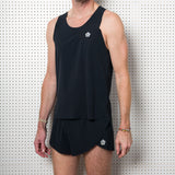 Mens Black Race Vest