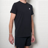 Mens Black Short Sleeve Dri Release Sample