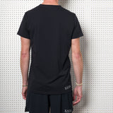 Mens Black Dri-Release Short Sleeve T-Shirt