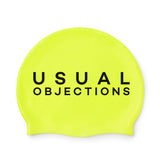 UO Neon Yellow Silicone Swim Cap