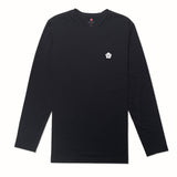 Mens Black Dri-Release Long Sleeve T-Shirt