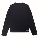 Womens Black Dri-Release Long Sleeve T-Shirt