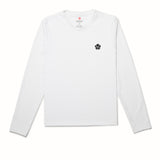 Womens White Dri-Release Long Sleeve T-Shirt