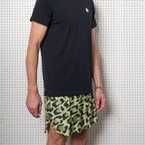 Unisex Lichen Leopard Scrambling Shorts