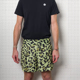 Unisex Lichen Leopard Scrambling Shorts