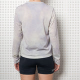 Womens Heather Merino Long Sleeve T-Shirt