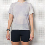 Womens Heather Merino Short Sleeve T-Shirt