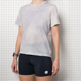 Womens Heather Merino Short Sleeve T-Shirt