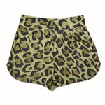 back view lichen leopard scrambling shorts