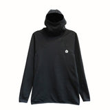 Unisex Black Technical Fleece Hoodie