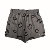 Daily Grind animal print Run Shorts Sample