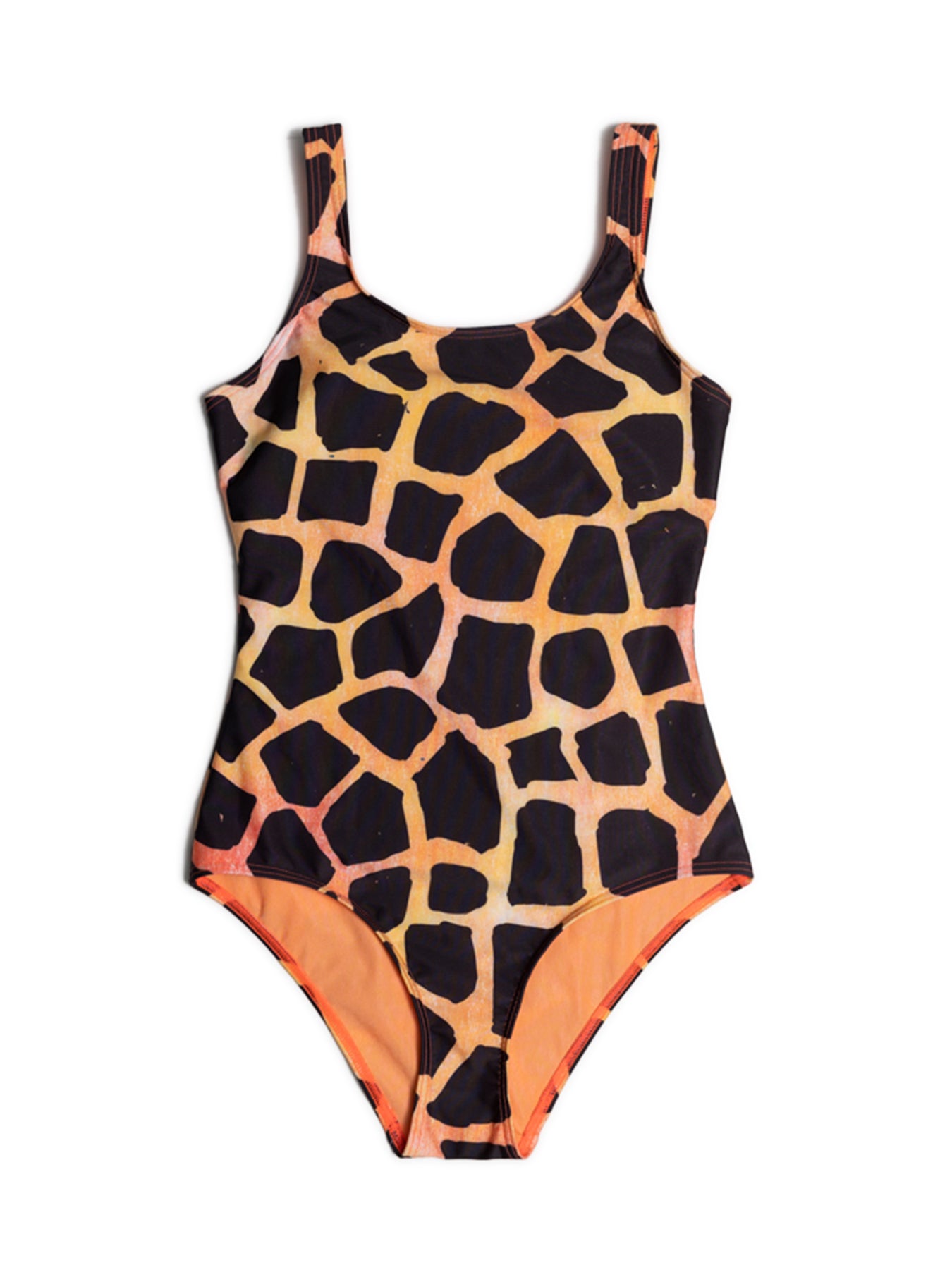 Giraffe Scoop Back Swimsuit