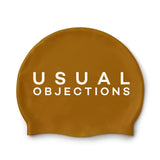 UO Gold Silicone Swim Cap