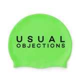 UO Light green Silicone Swim Cap