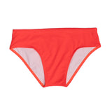 Neon Red Swim Briefs