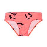 Pink Zoom Leopard Swim Briefs