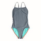 Slate Grey Training Swimsuit