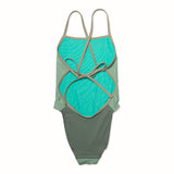 Lichen Green Training Swimsuit