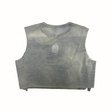 Womens Light Grey UltraMerino Vest Sample