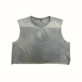 Womens Light Grey UltraMerino Vest Sample