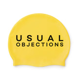 UO Yellow Silicone Swim Cap